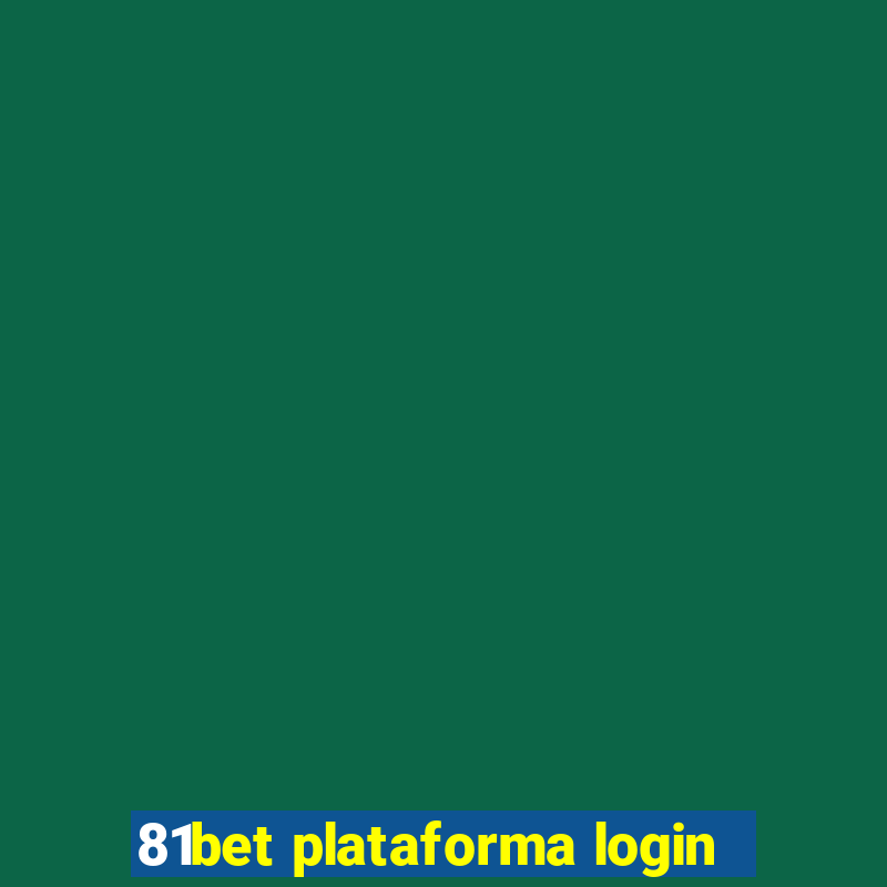 81bet plataforma login