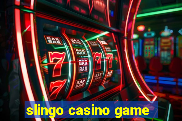 slingo casino game