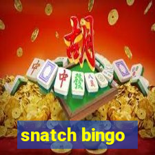 snatch bingo