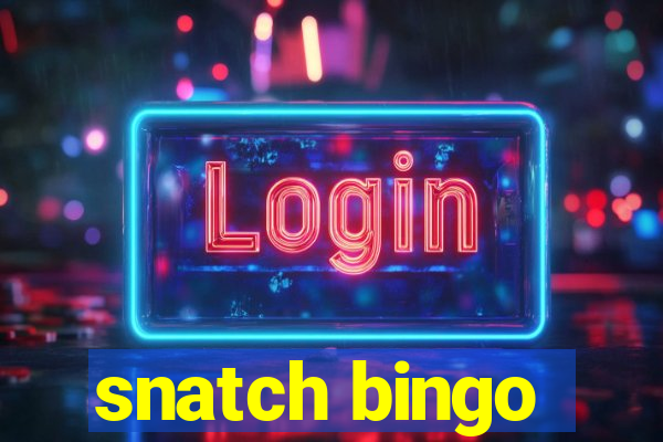 snatch bingo