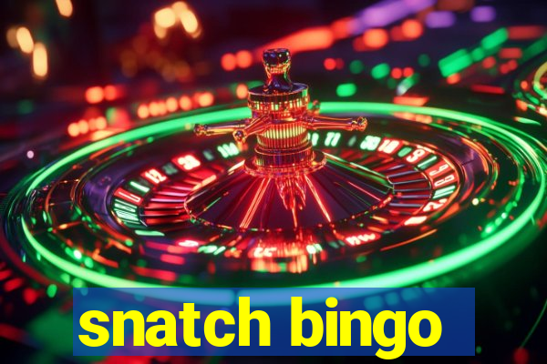 snatch bingo