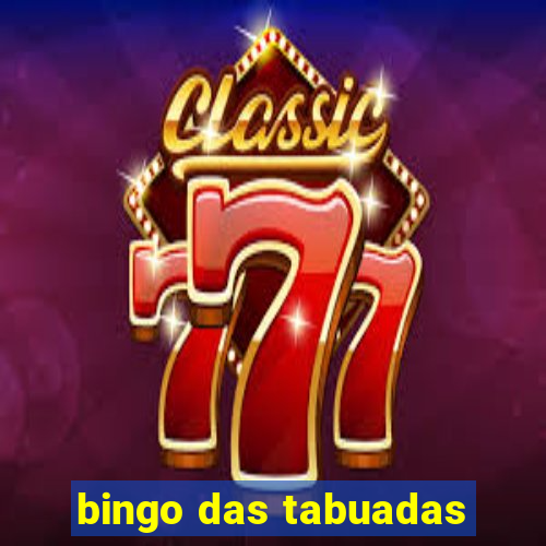 bingo das tabuadas