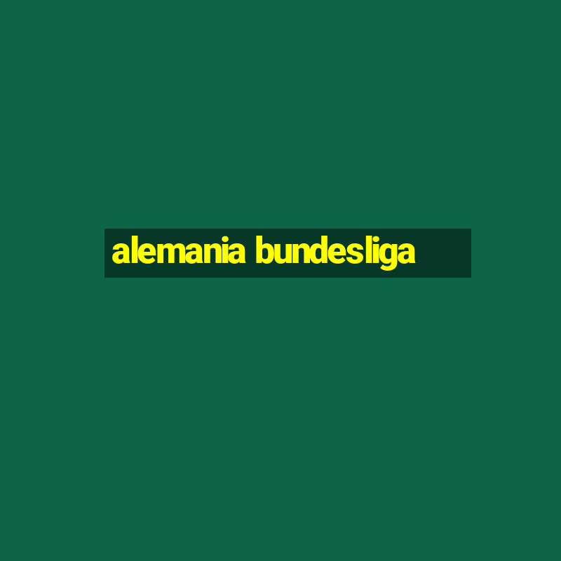 alemania bundesliga