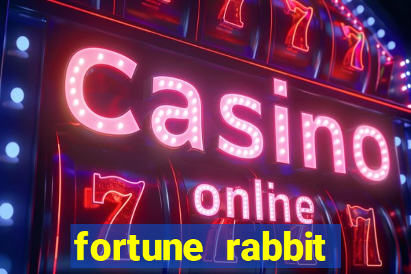 fortune rabbit ganhos