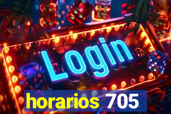 horarios 705