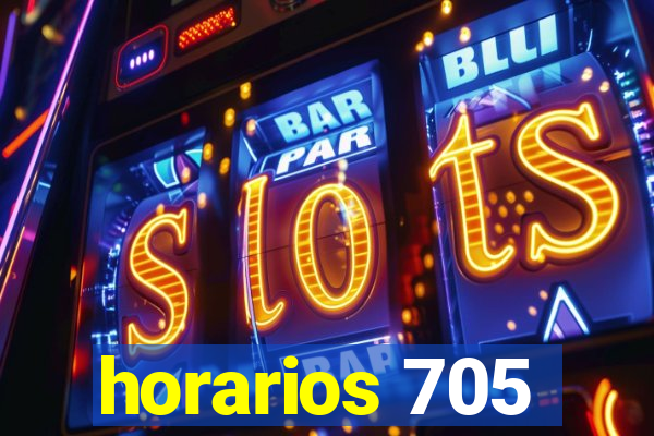 horarios 705