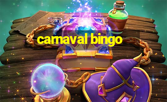 carnaval bingo