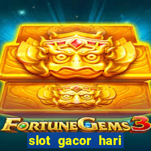 slot gacor hari ini maxwin