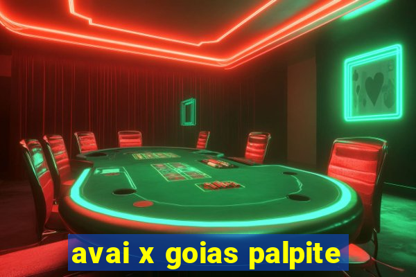 avai x goias palpite