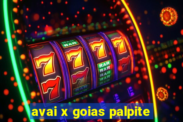 avai x goias palpite