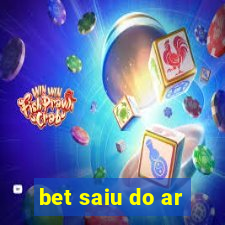 bet saiu do ar