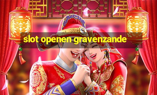 slot openen gravenzande