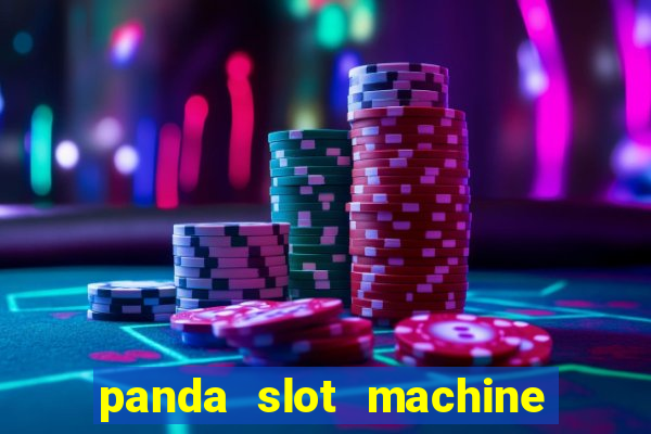 panda slot machine big win