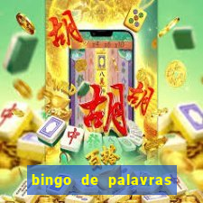 bingo de palavras como fazer