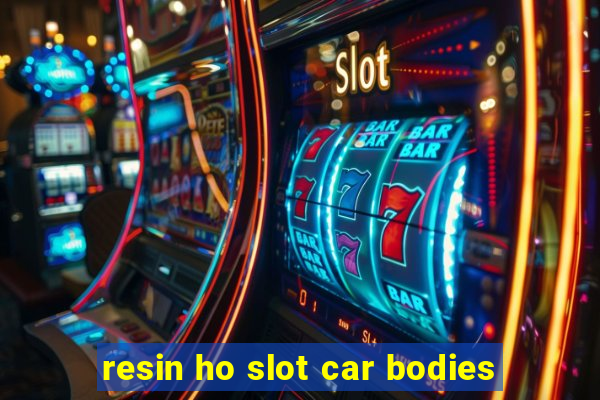 resin ho slot car bodies