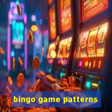 bingo game patterns