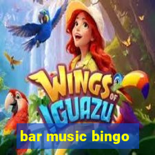 bar music bingo