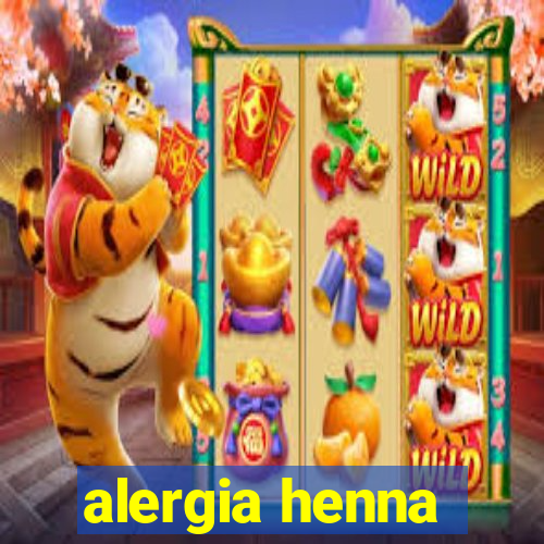 alergia henna