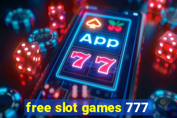 free slot games 777