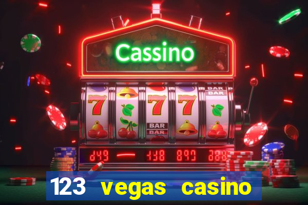 123 vegas casino login page