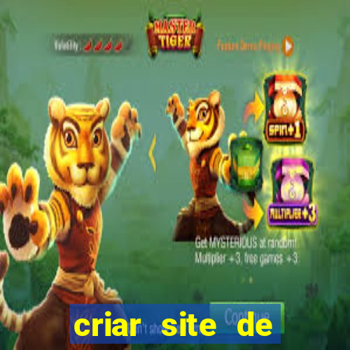 criar site de jogos online