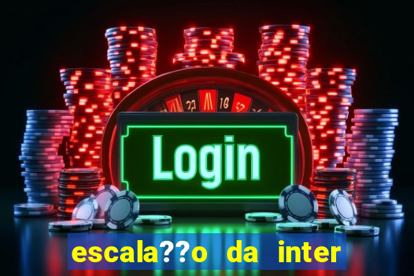 escala??o da inter de mil?o hoje