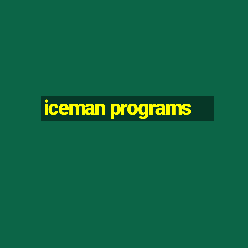 iceman programs