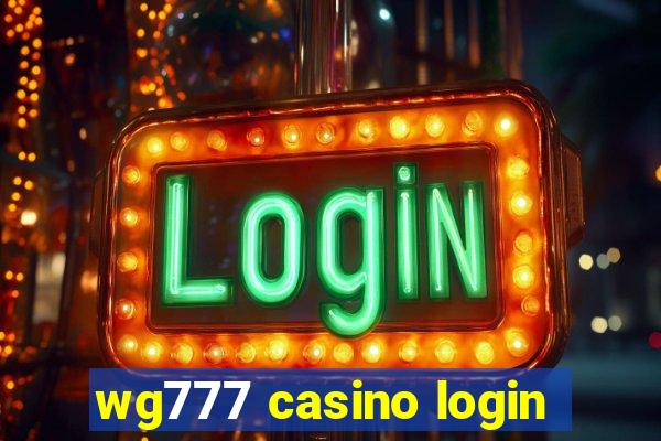 wg777 casino login