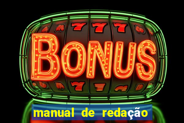 manual de redação folha de são paulo pdf