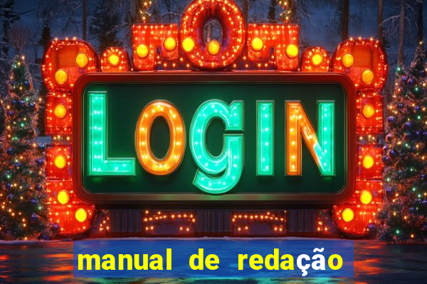 manual de redação folha de são paulo pdf