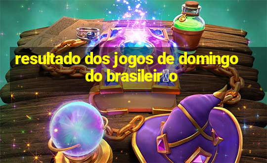 resultado dos jogos de domingo do brasileir茫o