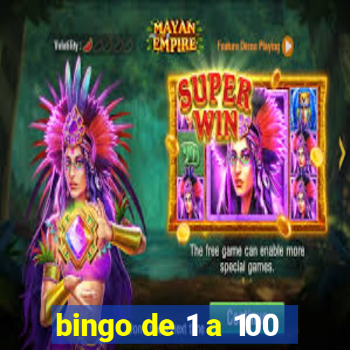 bingo de 1 a 100