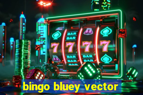 bingo bluey vector