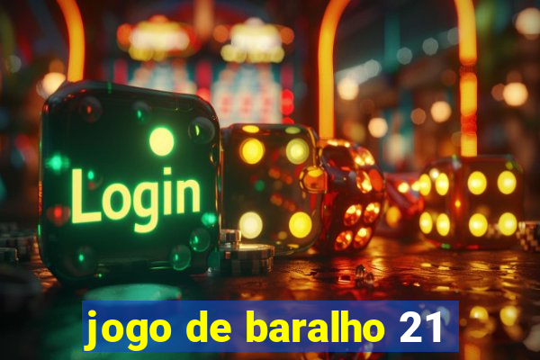 jogo de baralho 21