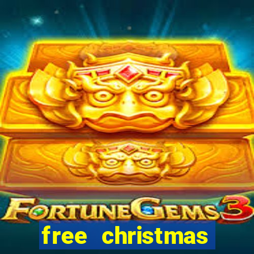 free christmas bingo cards