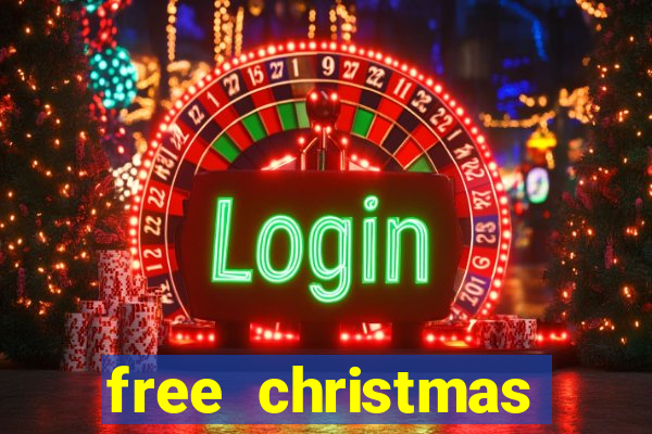 free christmas bingo cards