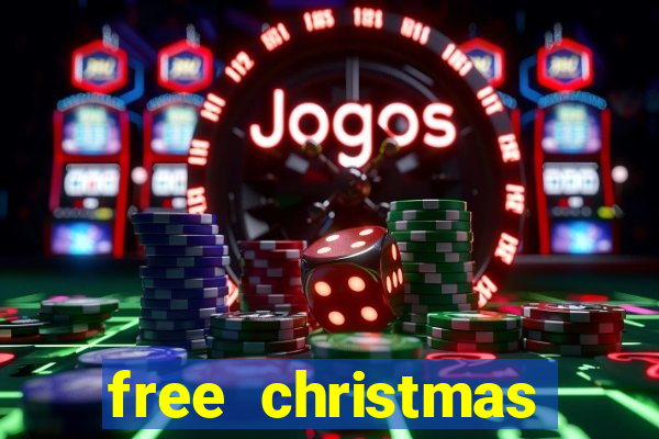 free christmas bingo cards