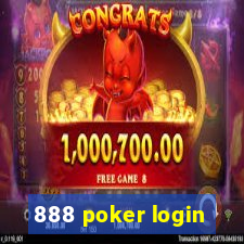 888 poker login