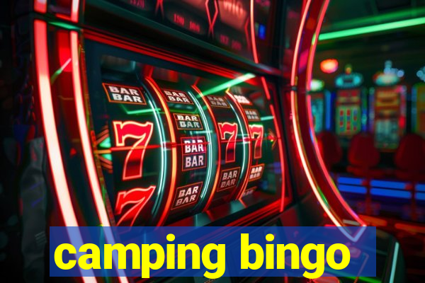 camping bingo