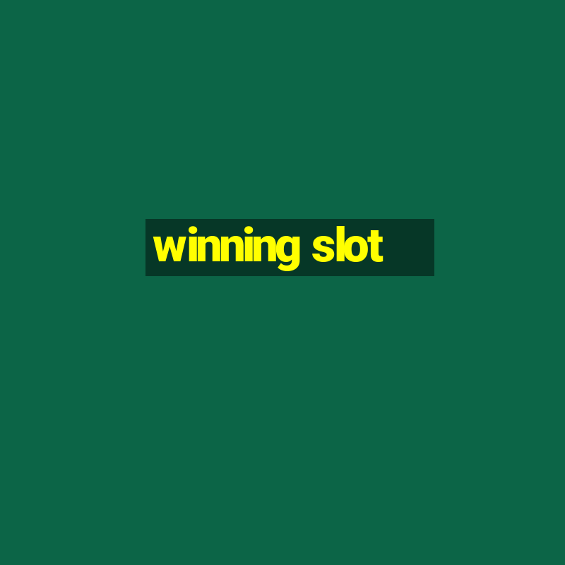 winning slot