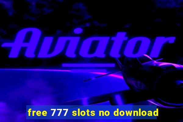 free 777 slots no download