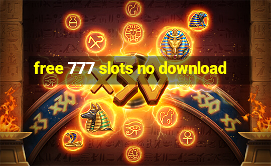 free 777 slots no download