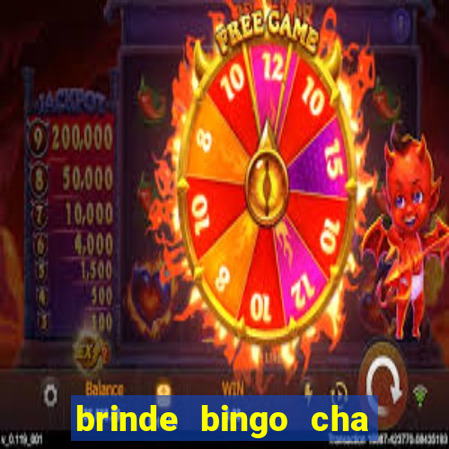 brinde bingo cha de bebe