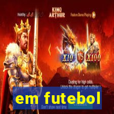 em futebol