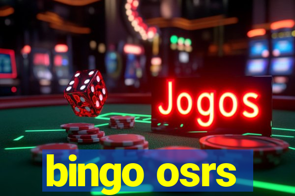 bingo osrs