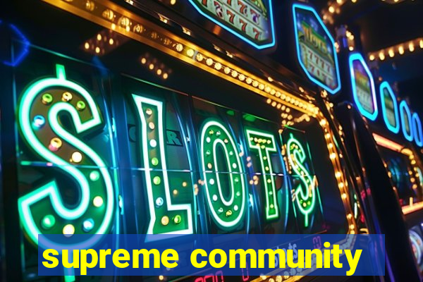 supreme community