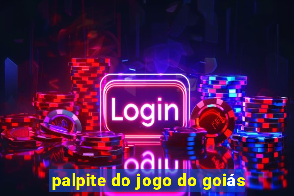 palpite do jogo do goiás