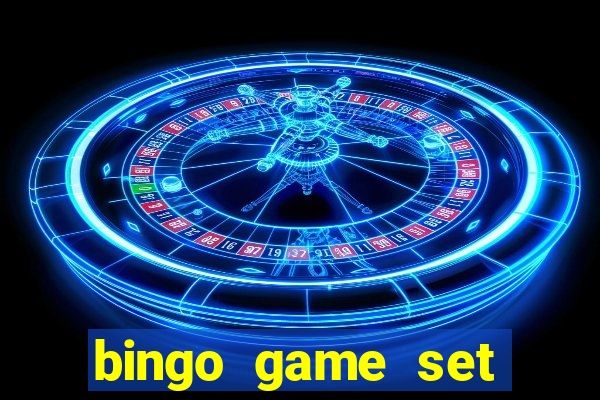 bingo game set near me