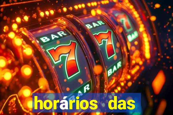 horários das plataformas de jogos