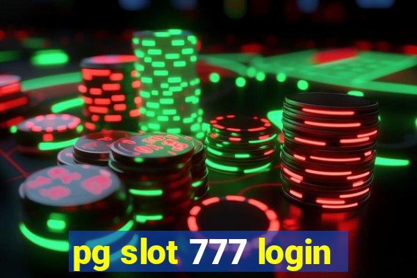 pg slot 777 login